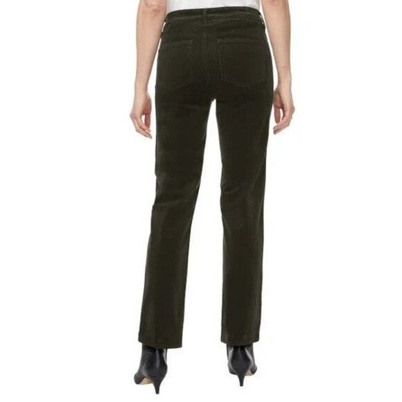 Buffalo Women's Corduroy Pant Straight Leg Rosemary Green 12/32 NWT - Picture 3 of 3